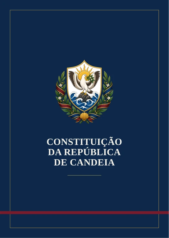 Capa da edição de referência da Constituição da República de Candeia